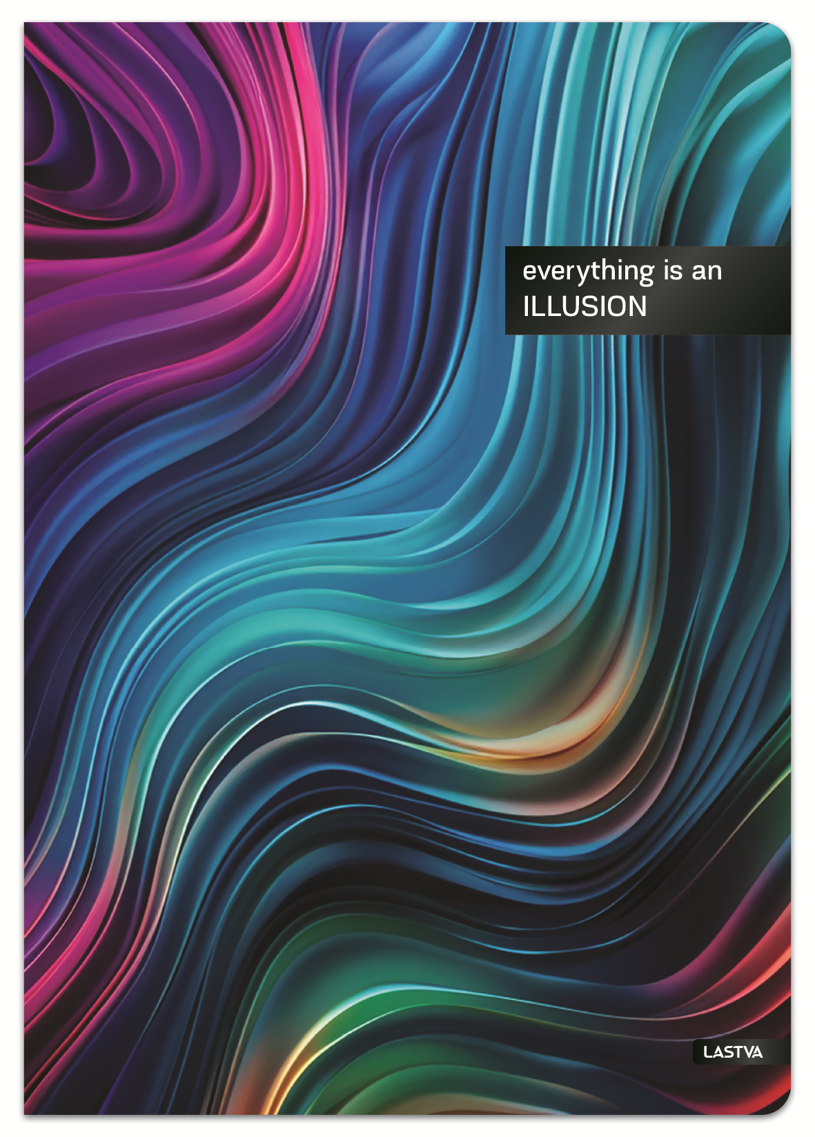 SVESKA 96 LISTOVA A4 LINIJA ILLUSION (više dezena) - Knjižara Riznica Beograd