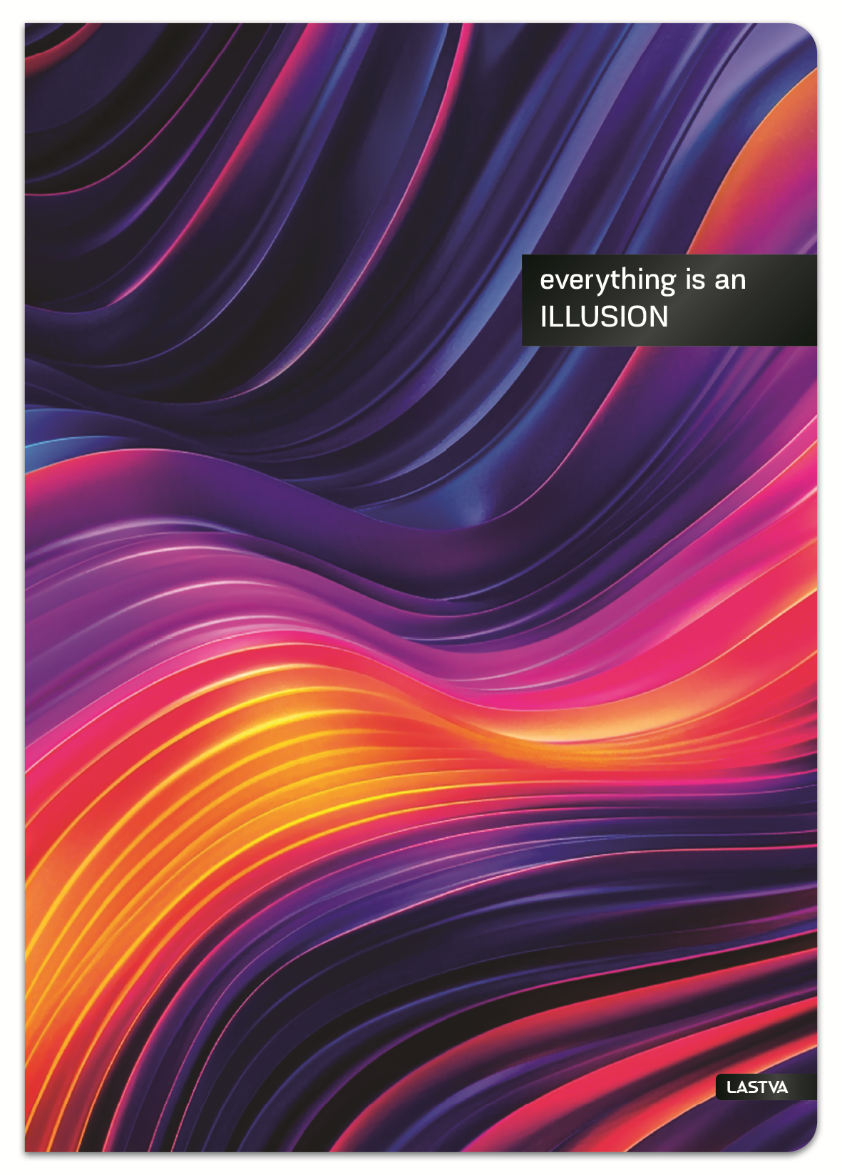 SVESKA 96 LISTOVA A5 LINIJA ILLUSION (više dezena) - Knjižara Riznica Beograd